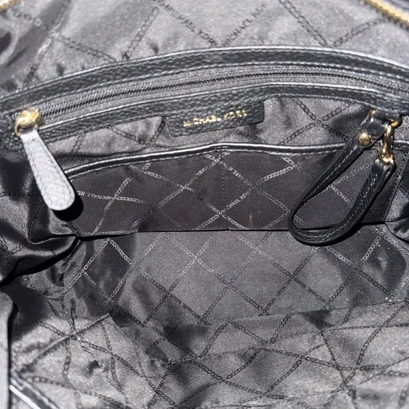 Michael Kors Black and Brown Shoulder Bag - Picture 7 of 8